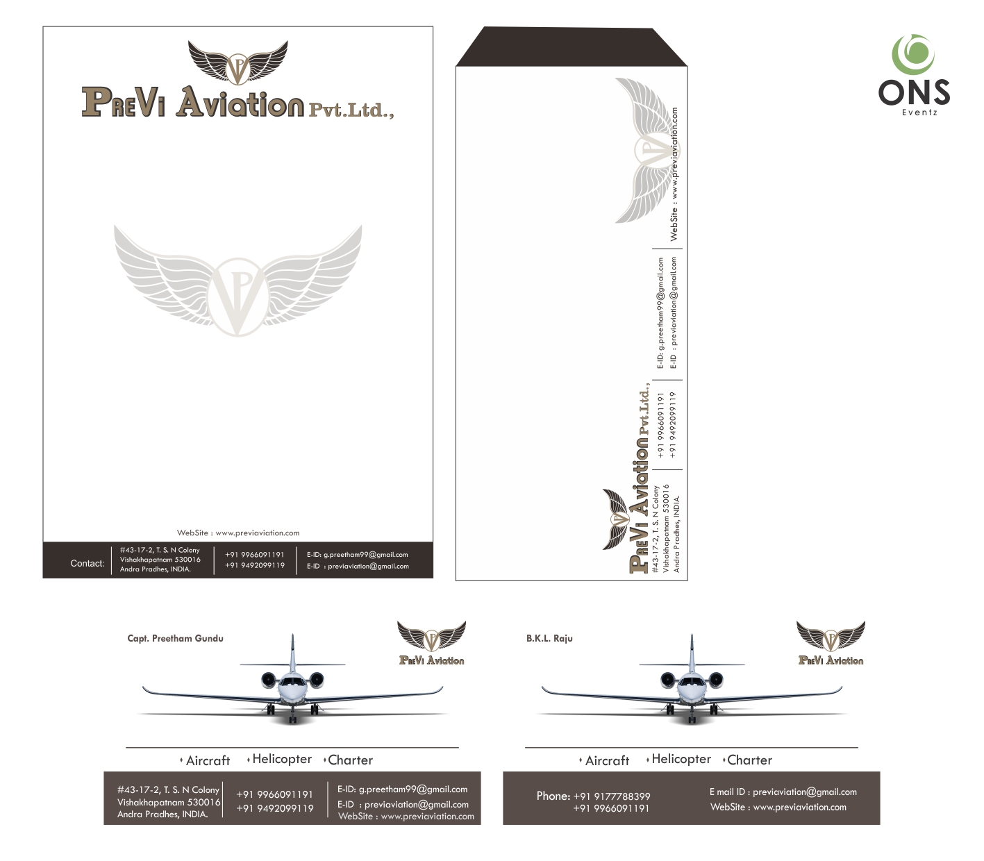 PreeVi Aviation Pvt. Ltd.,